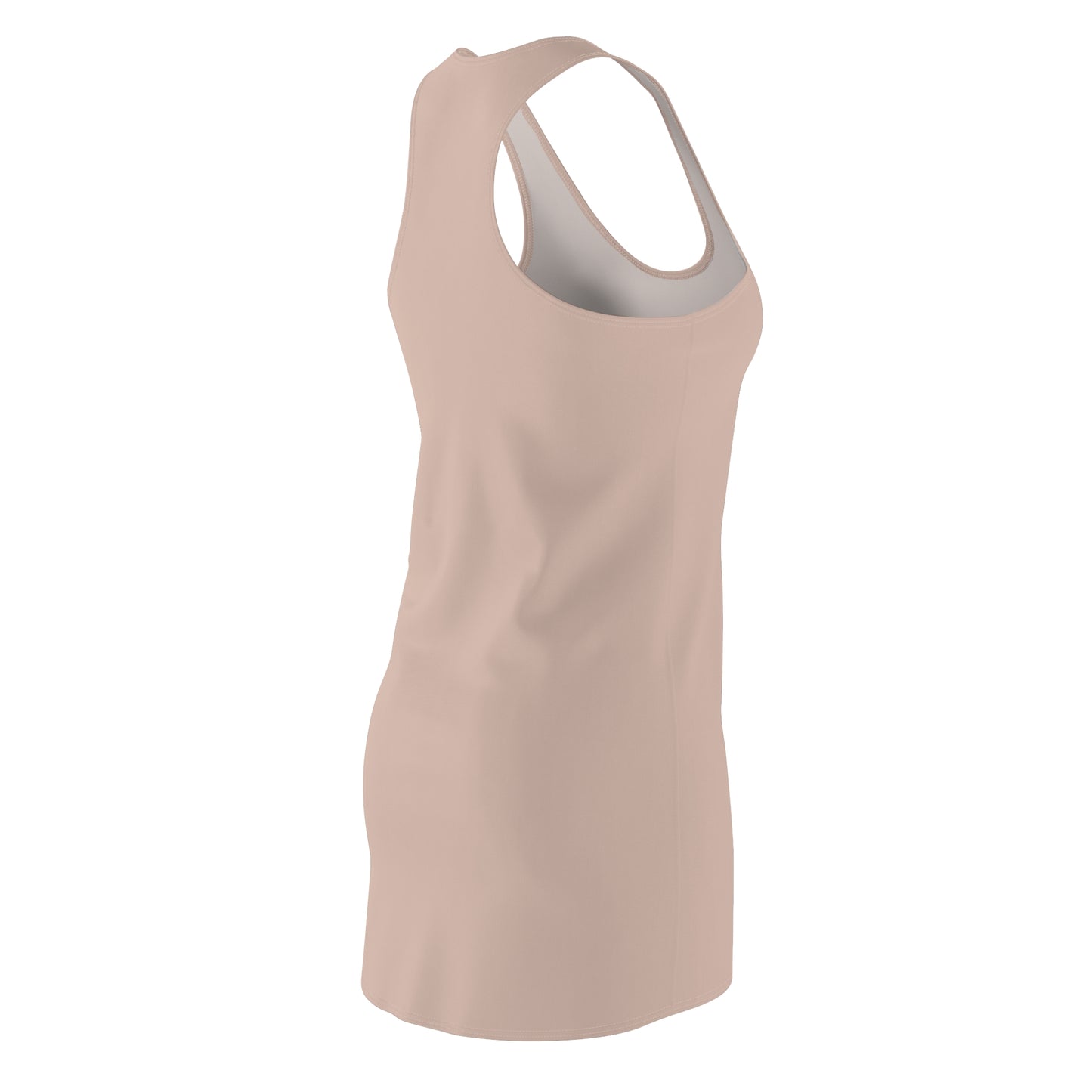 Pink Nude Women's Cut & Sew Racerback Dress